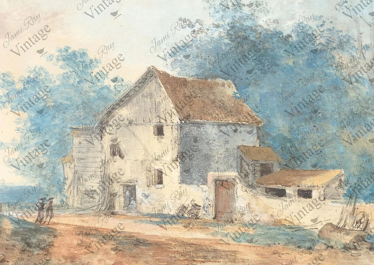 JRV Rice Paper Sheet Cottage Road