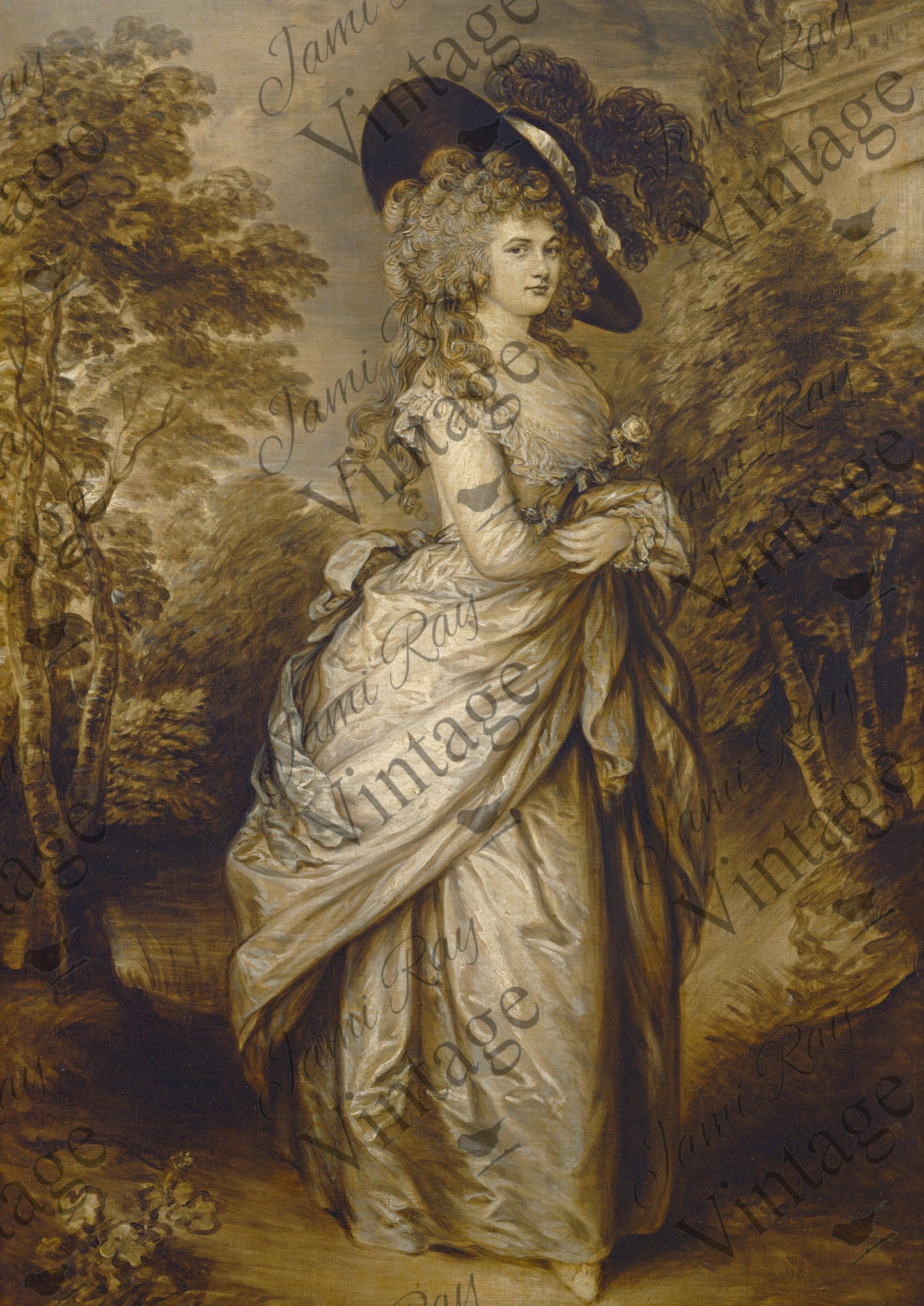 JRV Rice Paper Sheet Georgiana
