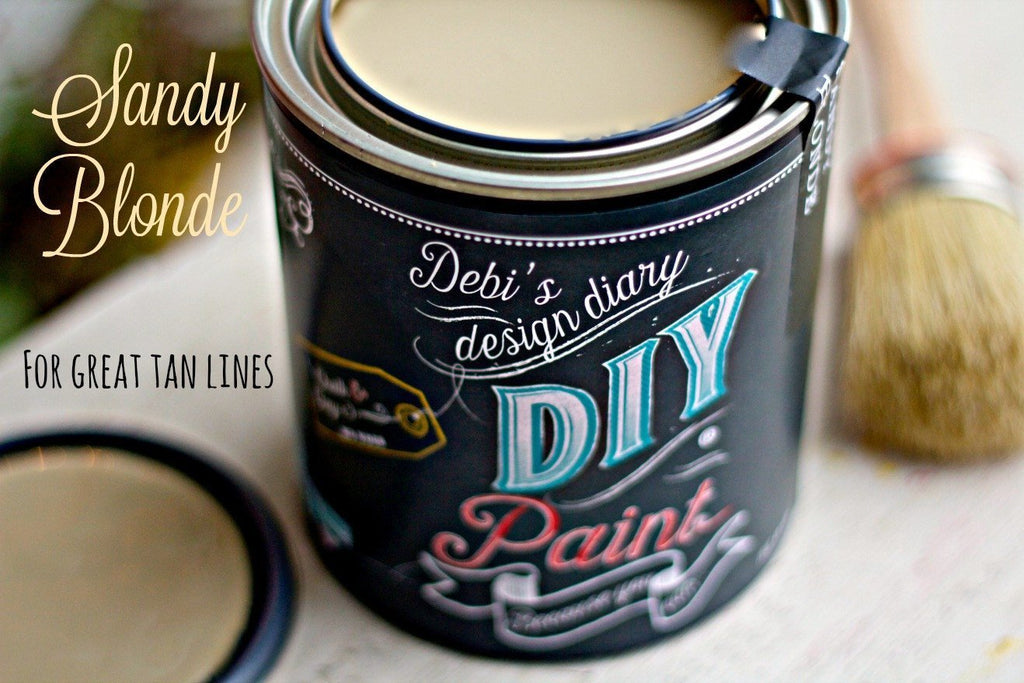 DIY Clay & Chalk Paint - Sandy Blonde