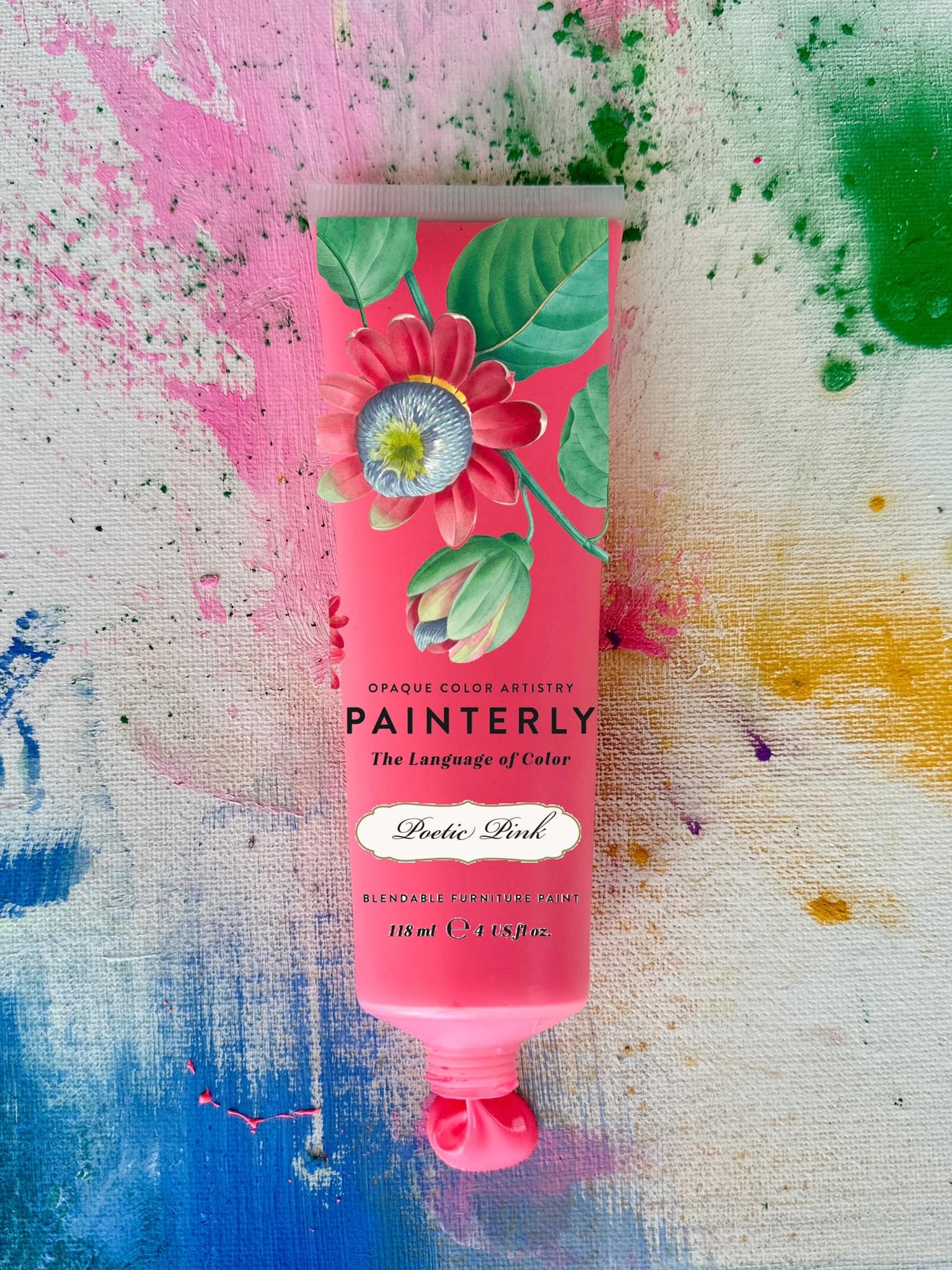 Painterly Paint - Poetic Pink