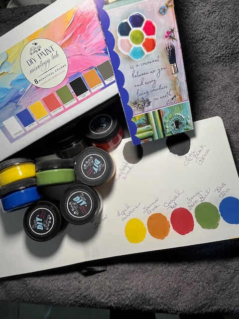 DIY Paint SAMPLER Mixology Lab-8 beautiful colors