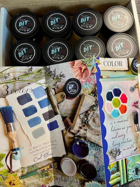 DIY Paint SAMPLER Mixology Lab-8 beautiful colors