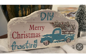 DIY Paint Frosting - Thickening Agent Truck