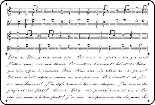 Reusable Stencil - Save 30% - Music Notes & Script Writing