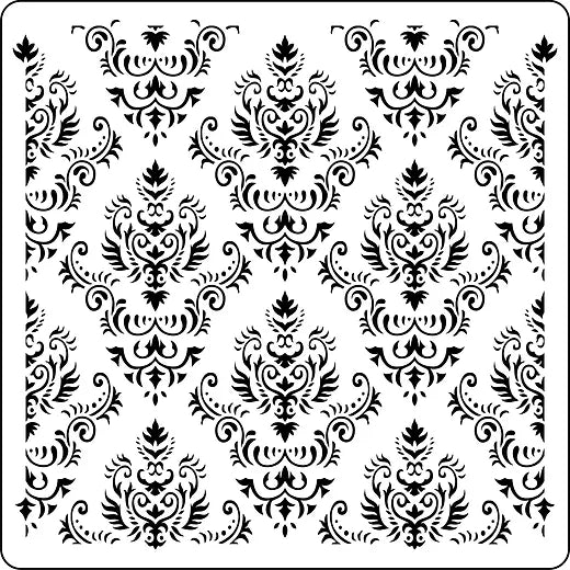 Reusable Stencil - Mama's Damask