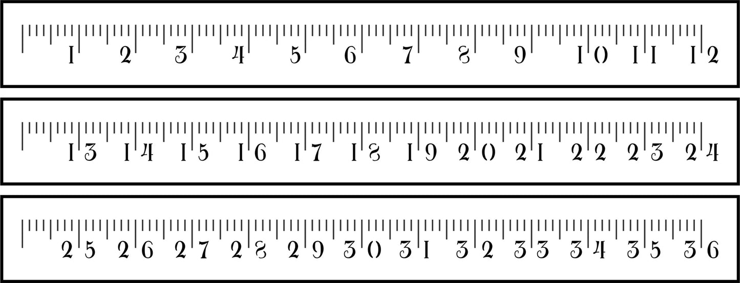 Yard Stick | JRV Stencils