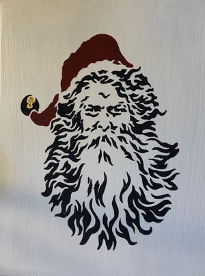 DIY Paint Frosting - Thickening Agent Santa