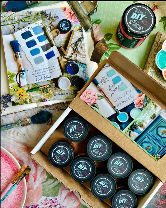 DIY Paint SAMPLER Mixology Lab-8 beautiful colors