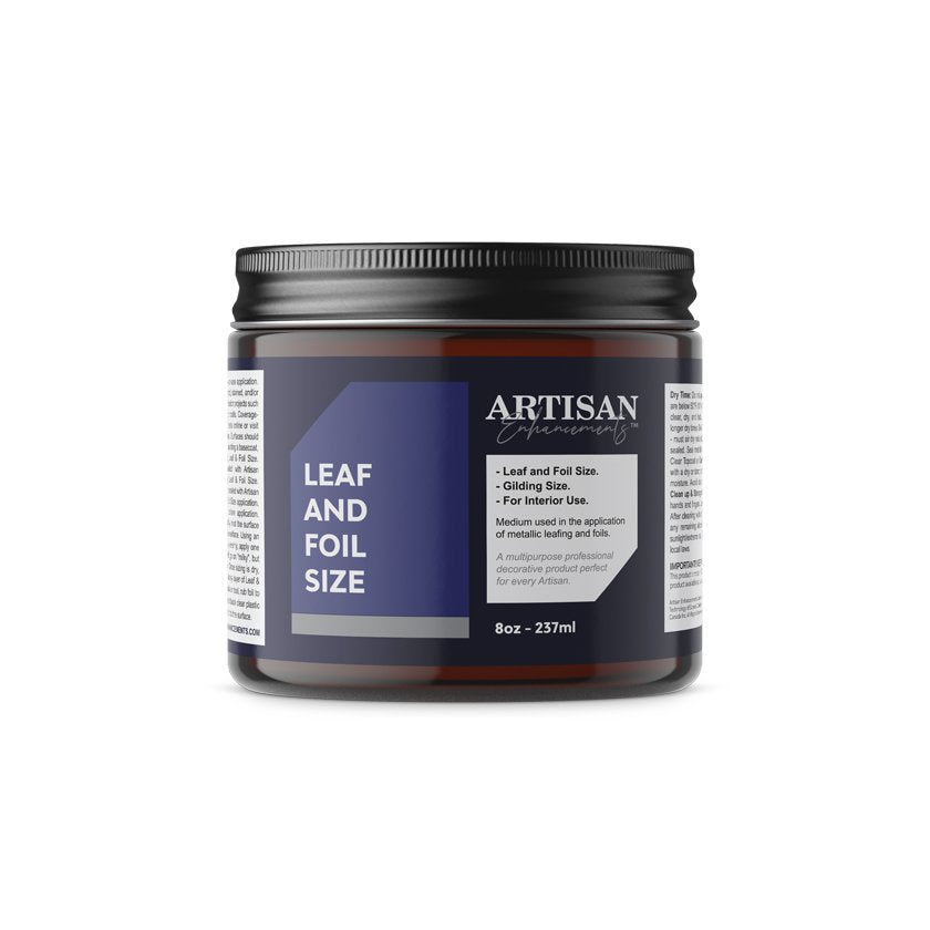 Artisan Enhancements Leaf and Foil Size - Small 8oz (237ml)
