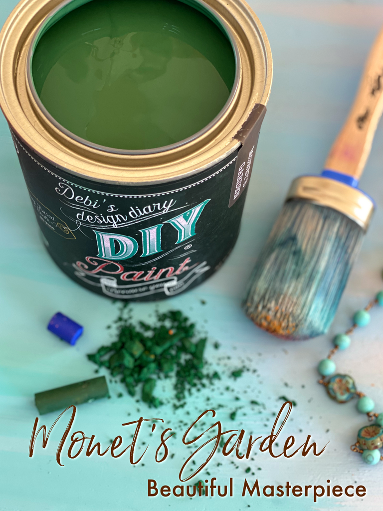 DIY Clay & Chalk Paint - Monet's Garden
