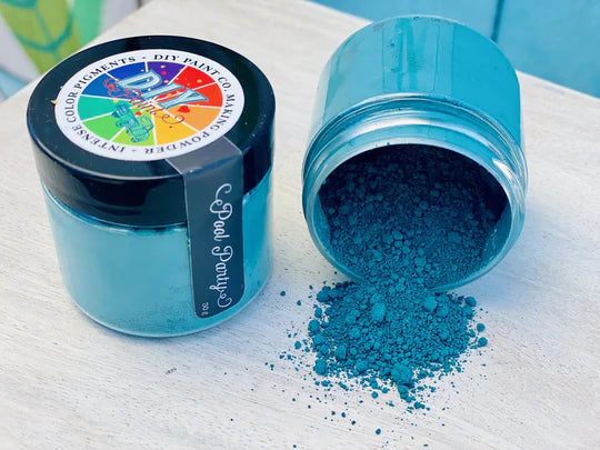 DIY Paint Making Powders-Pigment Powders Pool Party