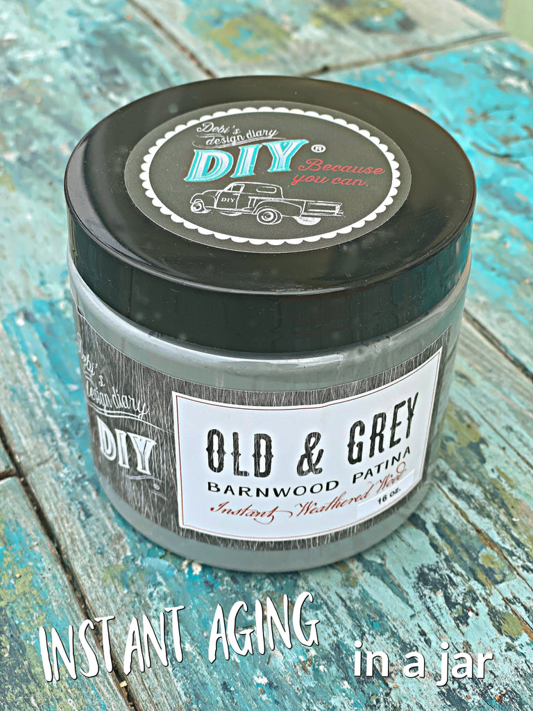 DIY Paint Old & Grey Liquid Patina - Antiquing Patina