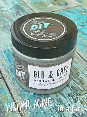 Open image in slideshow, DIY Paint Old &amp; Grey Liquid Patina - Antiquing Patina
