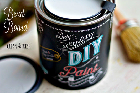 DIY Clay & Chalk Paint - Bead Board