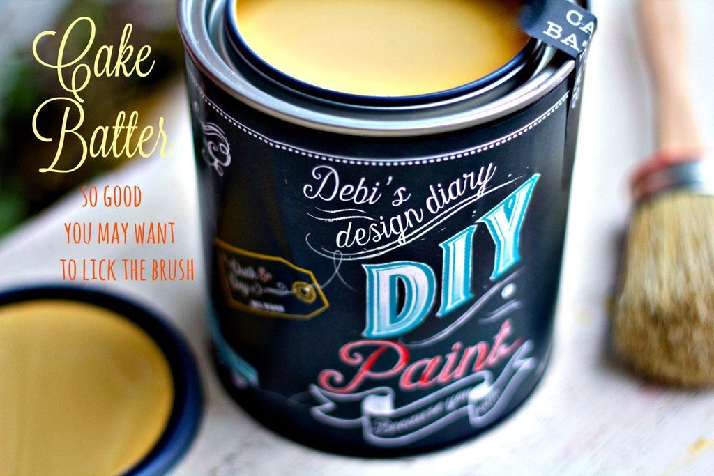 DIY Clay & Chalk Paint - Cake Batter
