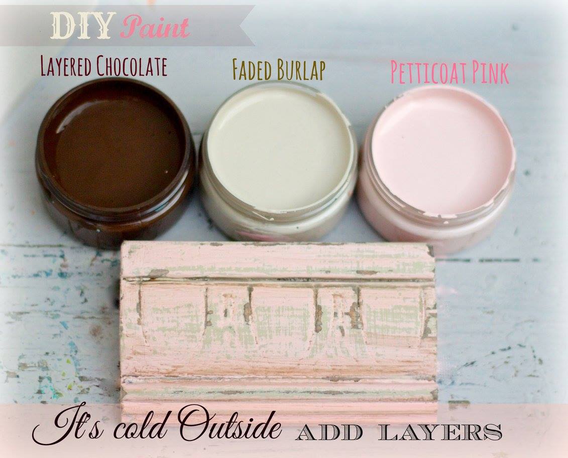 Faded Burlap DIY Paint | Clay & Chalk Paint