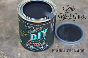 DIY Clay & Chalk Paint - Little Black Dress