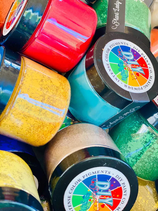 DIY Paint Making Powders-Pigments & Mica