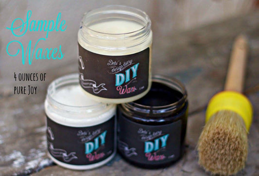 DIY Paint Chalk Paint Wax - Black
