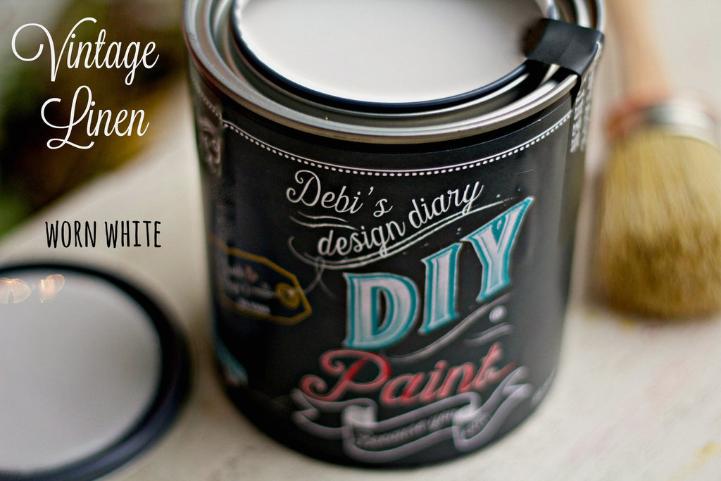 DIY Clay & Chalk Paint - Vintage Linen