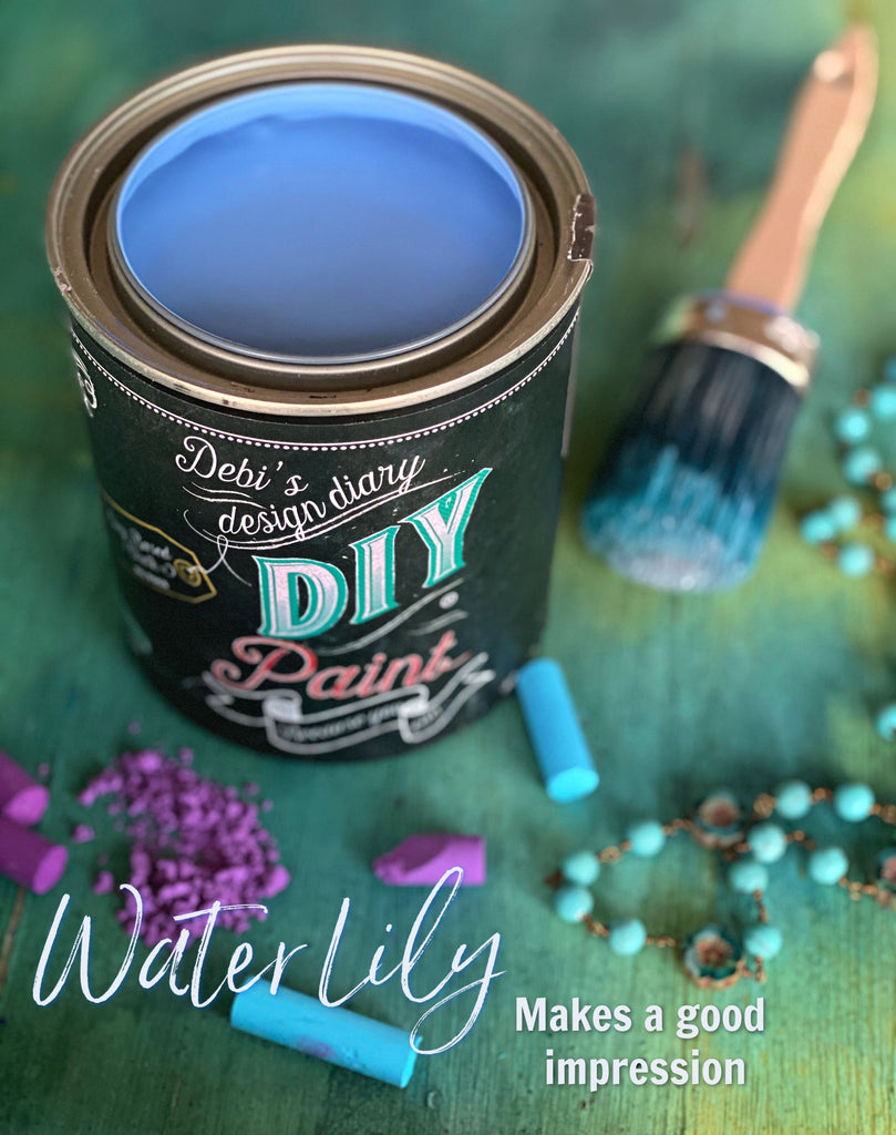 DIY Clay & Chalk Paint - Water Lily