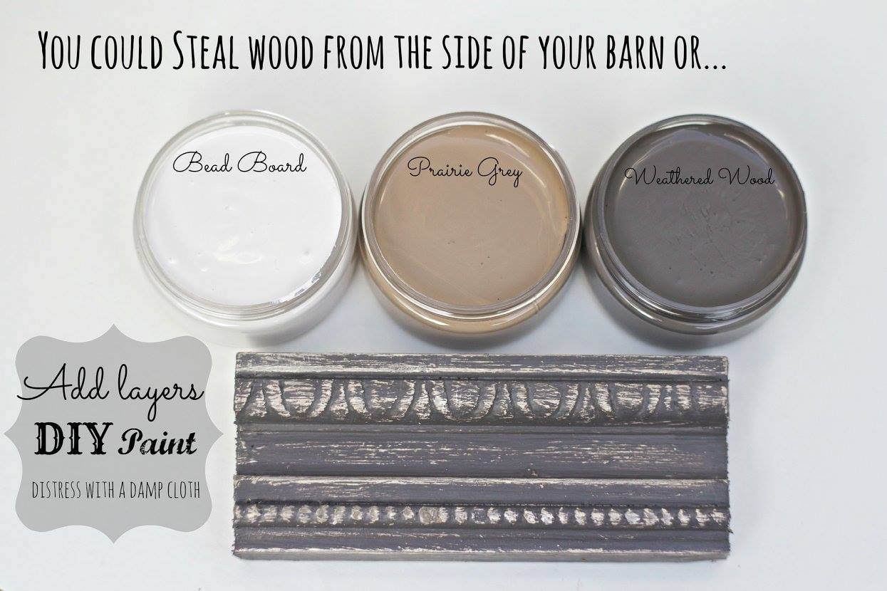 Bead Board DIY Paint | Clay & Chalk Paint