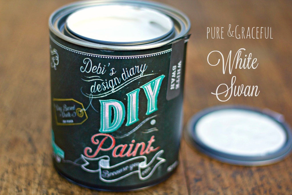 DIY Clay & Chalk Paint - White Swan