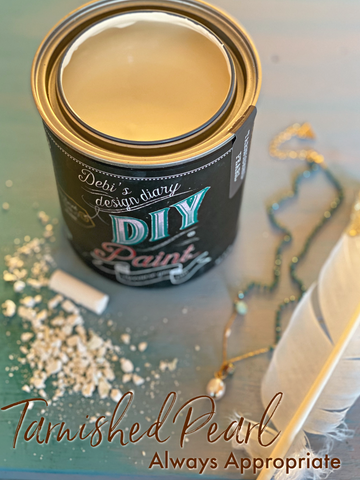 DIY Clay & Chalk Paint - Tarnished Pearl